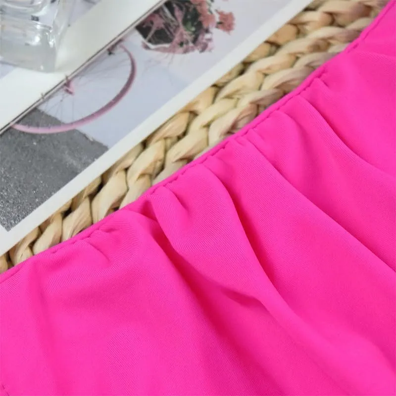 One Piece Swimsuit Women Tummy Control Sexy Low Cut Bathing Suits Sleeveless Bikini Backless Summer Beach Swimwear