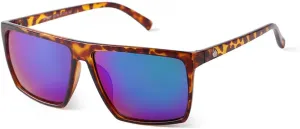 Oversized Sunglasses Men Thin Plastic Frame Resin Lens Male Black Sun Glasses Shades
