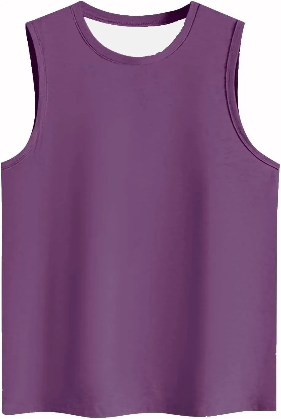 Palaver Womens Tank Tops 2025 Summer Dressy Casual Blouses Sleeveless Flowy Crewneck Basic Trendy Tunic