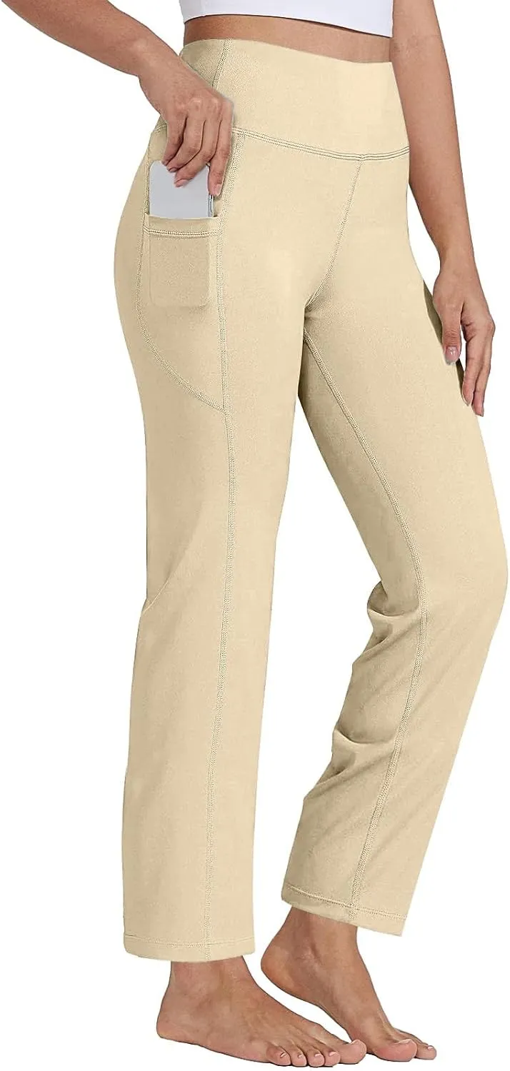 Pants for Women Leggings Women Solid High Waist Activewear Jogger Pants Black Gym Tights Spandex Leggings Haul