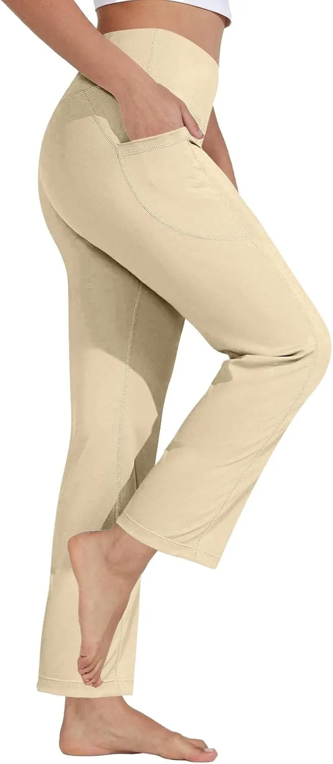 Pants for Women Leggings Women Solid High Waist Activewear Jogger Pants Black Gym Tights Spandex Leggings Haul