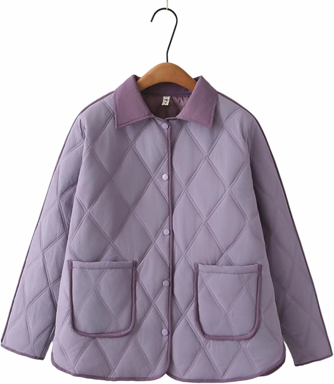 Puffer Jacket Womens Thicken Lightweight Parka Cotton Warm Oversized Fashion Casual Coat 2025 Outfits with Pockets
