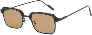 Quality Rectangle Sunglasses Metal Frame Glasses Vintage Sun Glasses for Men Shades Female Eyewear Uv400
