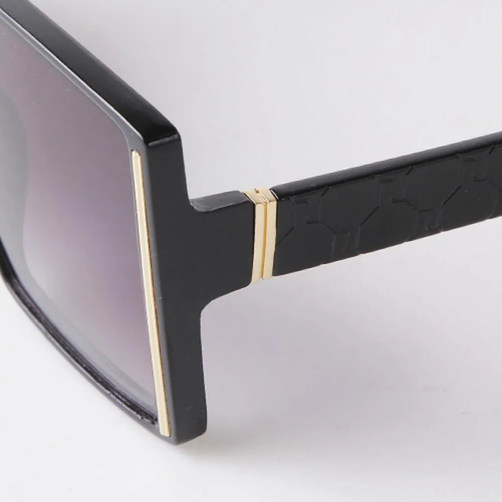Retro Fashion Green Sunglasses Women Luxury Trendy Leopard Oversized Sun Glasses Female