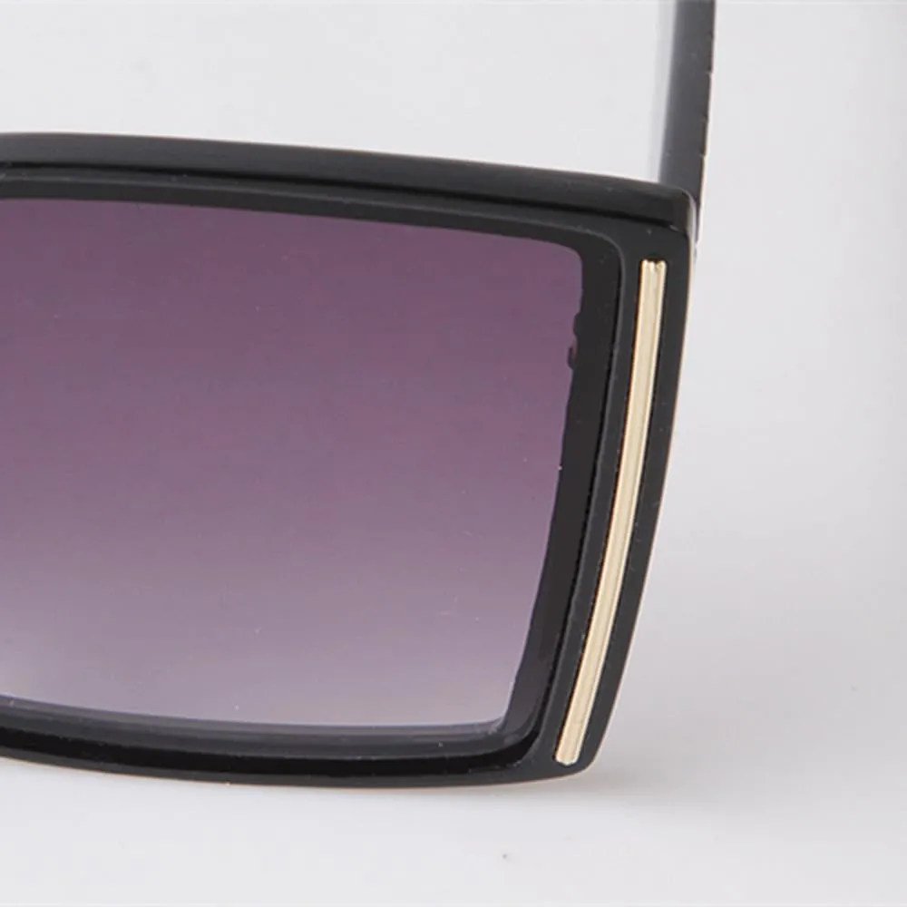 Retro Fashion Green Sunglasses Women Luxury Trendy Leopard Oversized Sun Glasses Female