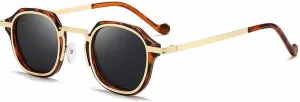 Retro Steampunk Sunglass Small Sun Glasses for Man Woman Metal Frame Eyewear Uv400