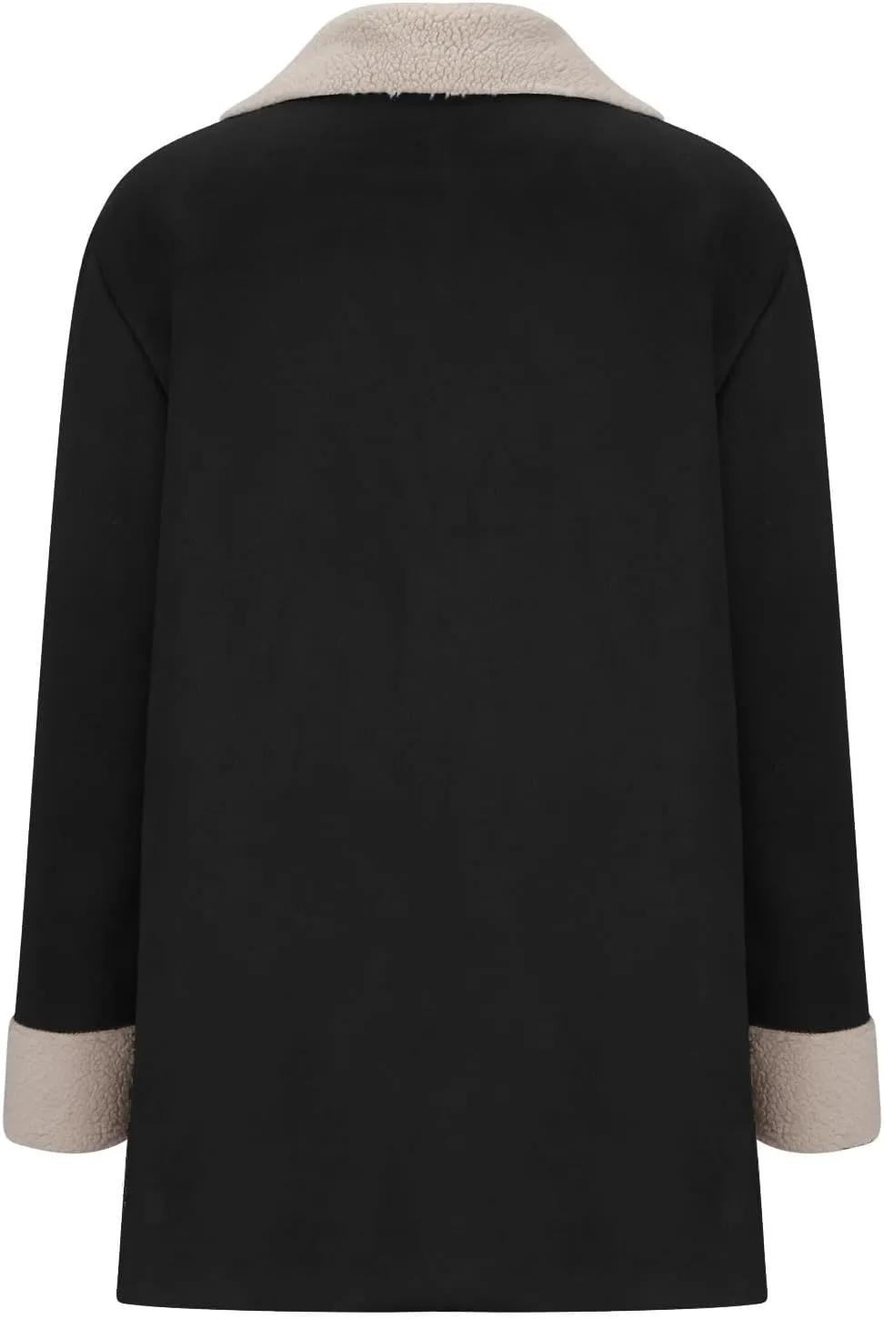 Sherpa Lined Jackets for Women Winter Suede Coats Long Trench Coat Single Breasted Overcoats Long Coats