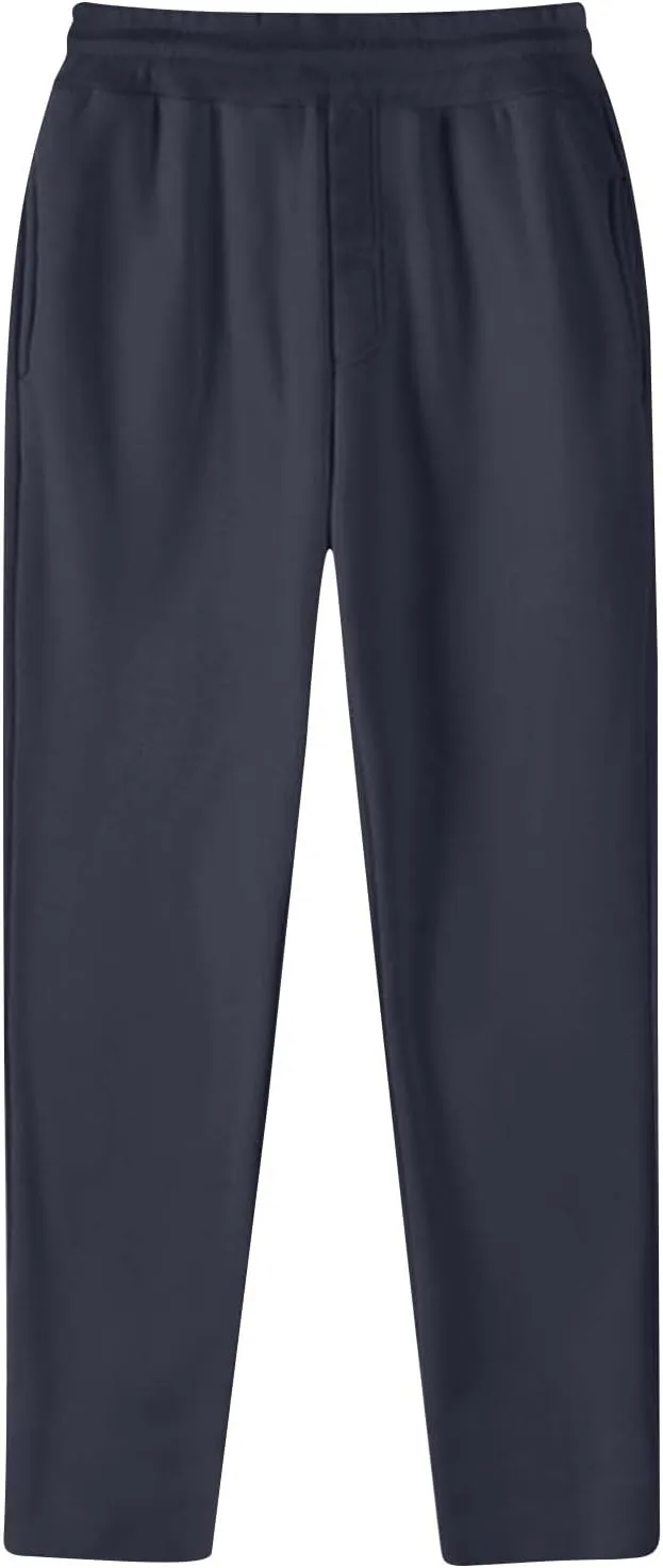 Sweatpants for Men Baggy Jogger Athletic Running Straight Leg Trousers with Pockets