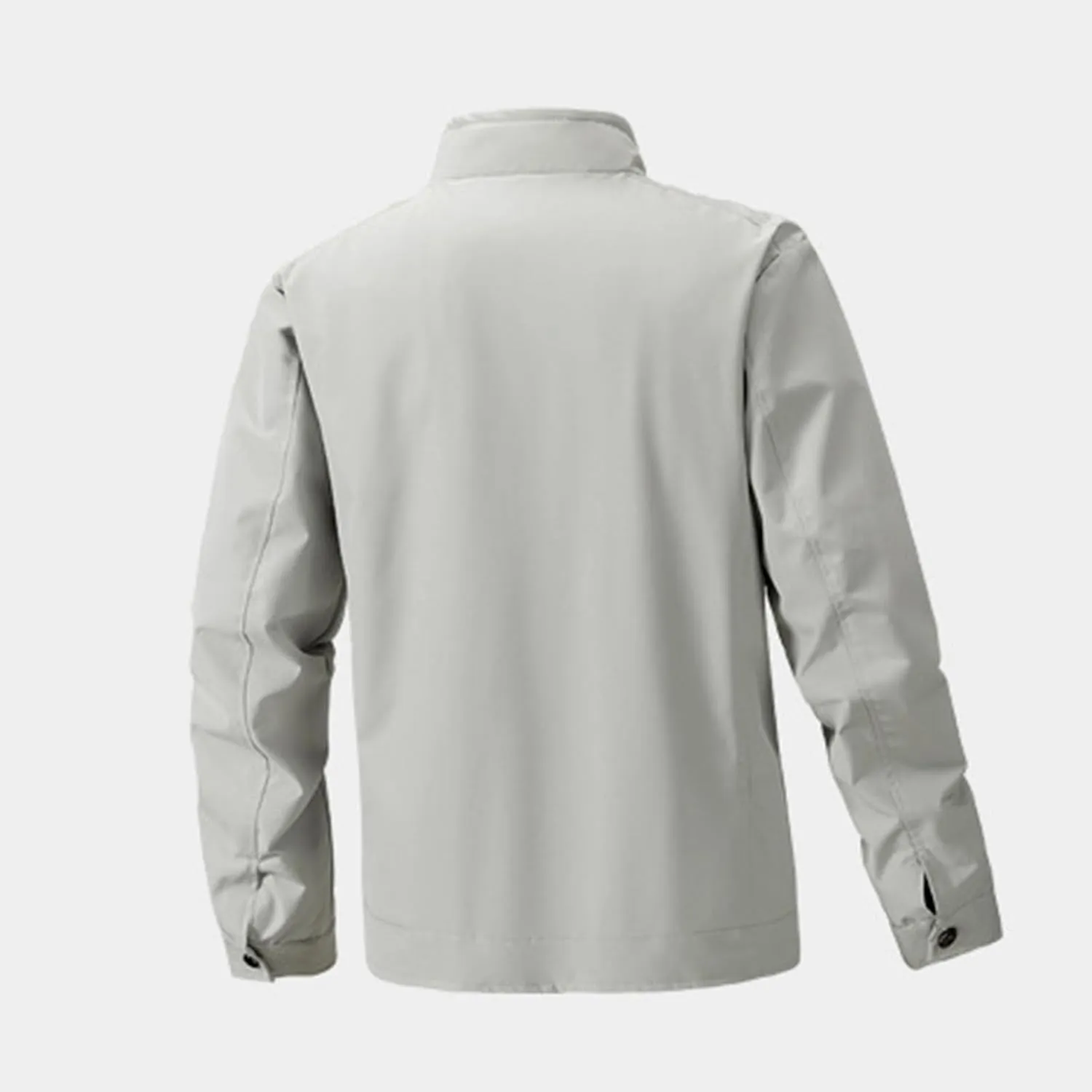 Tactical Jacket for Men Lightweight Softshell Jacket Zip Up Long Sleeve Stand Collar Bomber Jacket Winter Warm Coat
