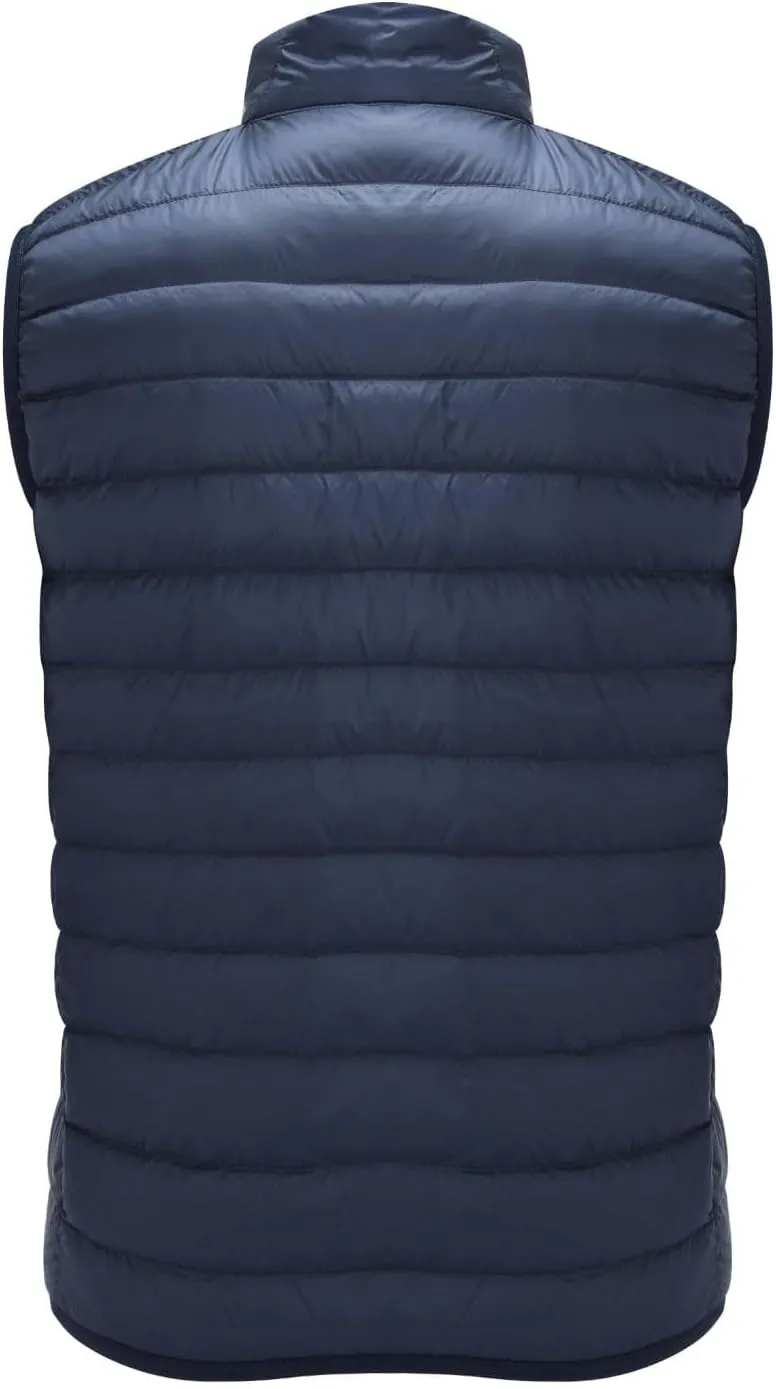 Thatrich Mens Lightweight Puffer Vest Packable Down Vests Quilted Sleeveless Jacket Full Zip Stand Collar Warm Winter Outwear