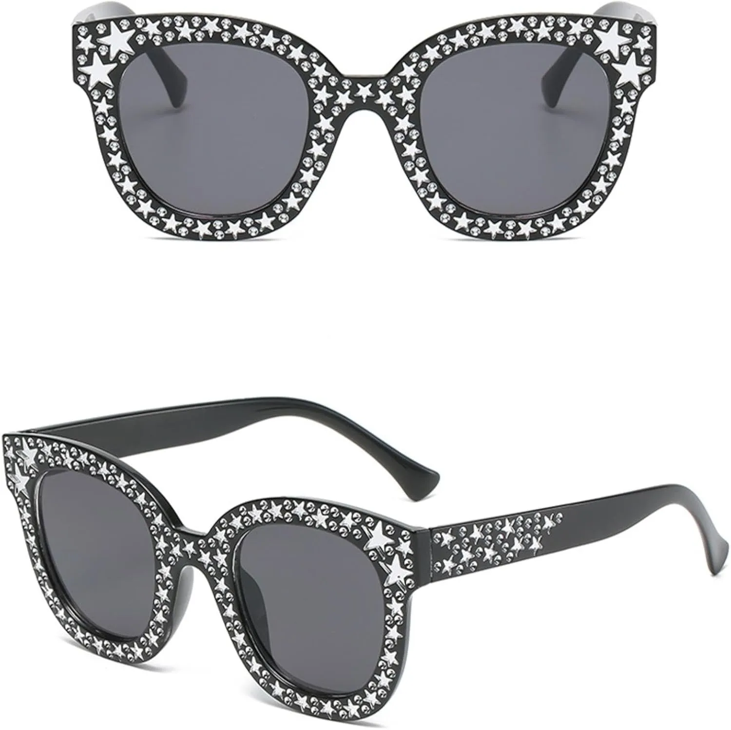 Vintage Luxury Gypsophila Sunglasses Women Trending Classic Punk Travel Sun Glasses Uv400