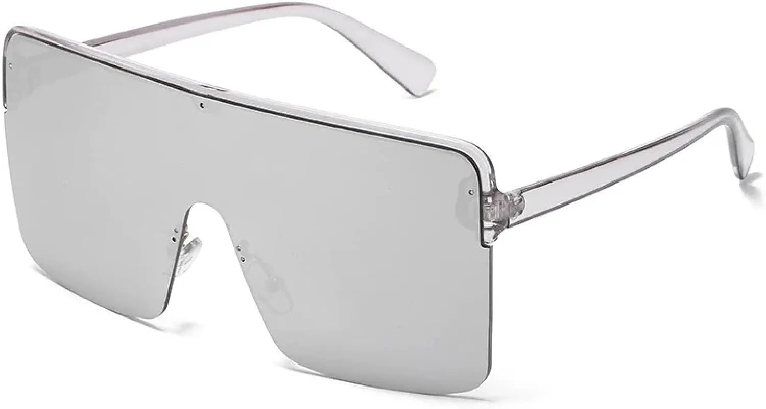 Vintage Sunglasses Women Men Fashion Big Frame Glasses Female Driving Shades Uv400