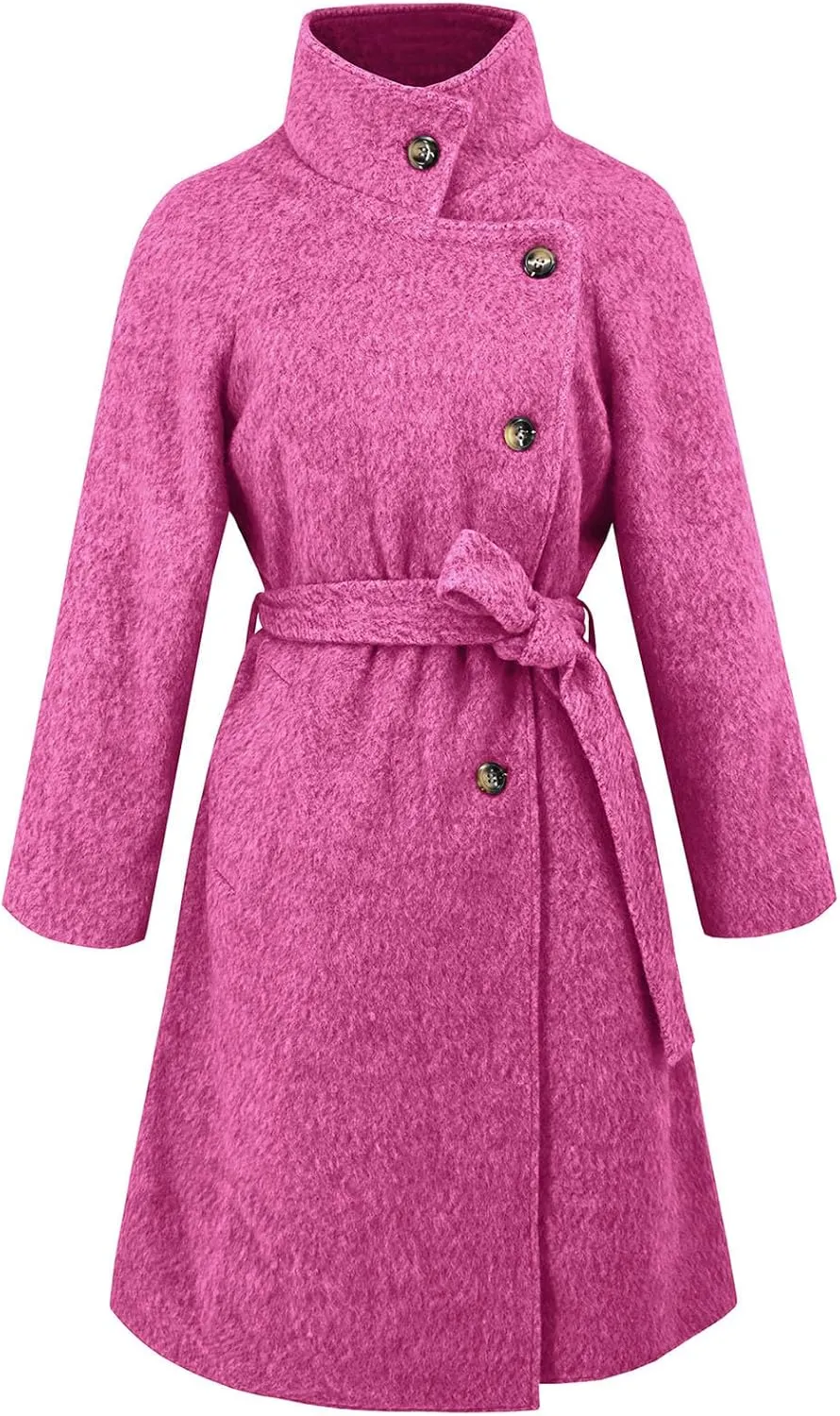 Winter Coats for Women Plus Size Long Puffer Coats Down Thicken Warm Quilted Jacket Mid-Length Outerwear