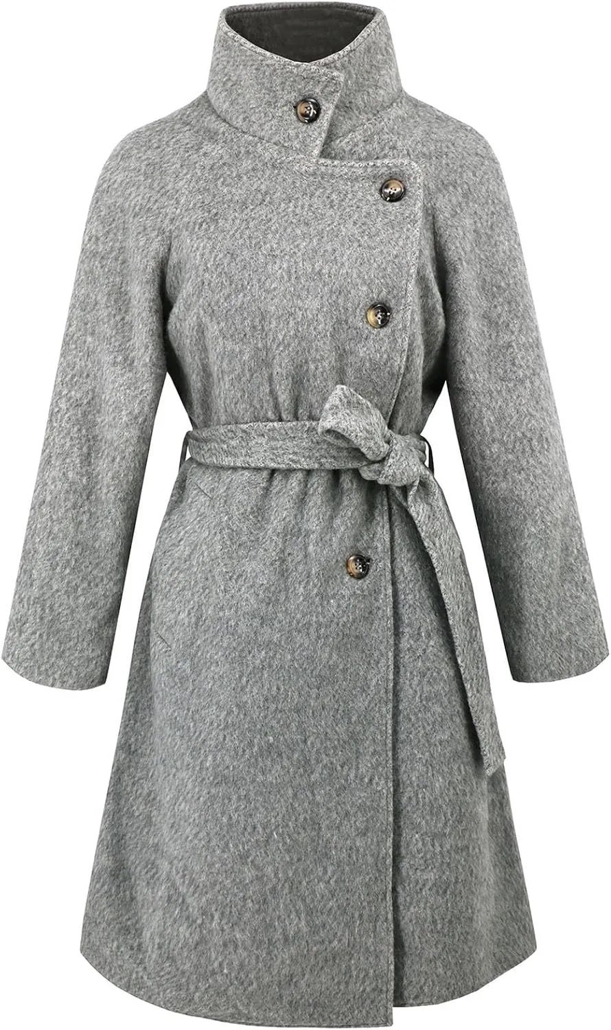 Winter Coats for Women Plus Size Long Puffer Coats Down Thicken Warm Quilted Jacket Mid-Length Outerwear
