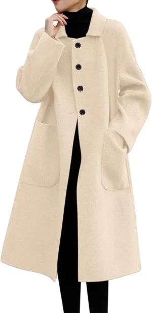 Winter Trench Coats for Women Womens Coats Winter Women's Long Winter Coat Patchwork Jacket Dress Jackets for Women