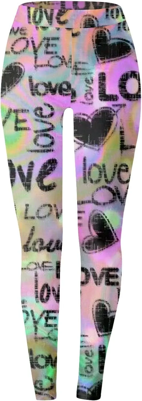 Women Yoga Pants Sport Pants Casual Women Plus Fashion Size Waist Yoga Pants Funny Graphic Stretchy Pants Women