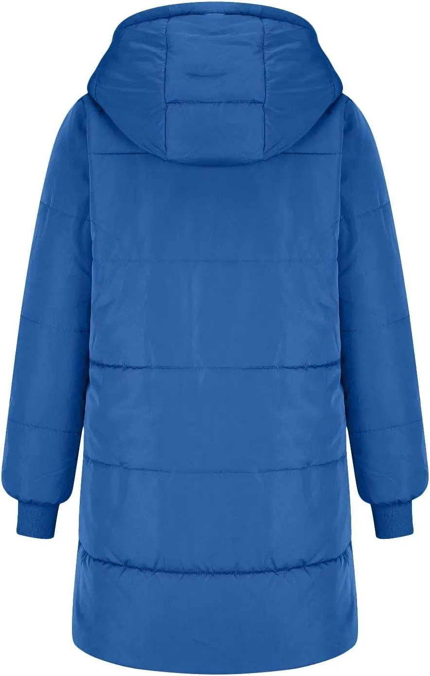 Women's 2024 Winter Clothes Oversized Shearling Fleece Long Coats Jackets Full Zip Reversible Coats Versatile Coats