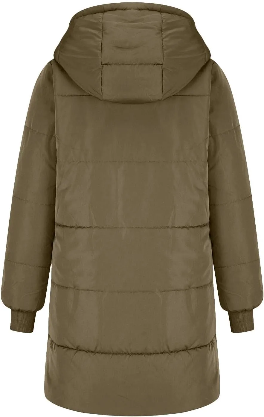 Women's 2024 Winter Clothes Oversized Shearling Fleece Long Coats Jackets Full Zip Reversible Coats Versatile Coats
