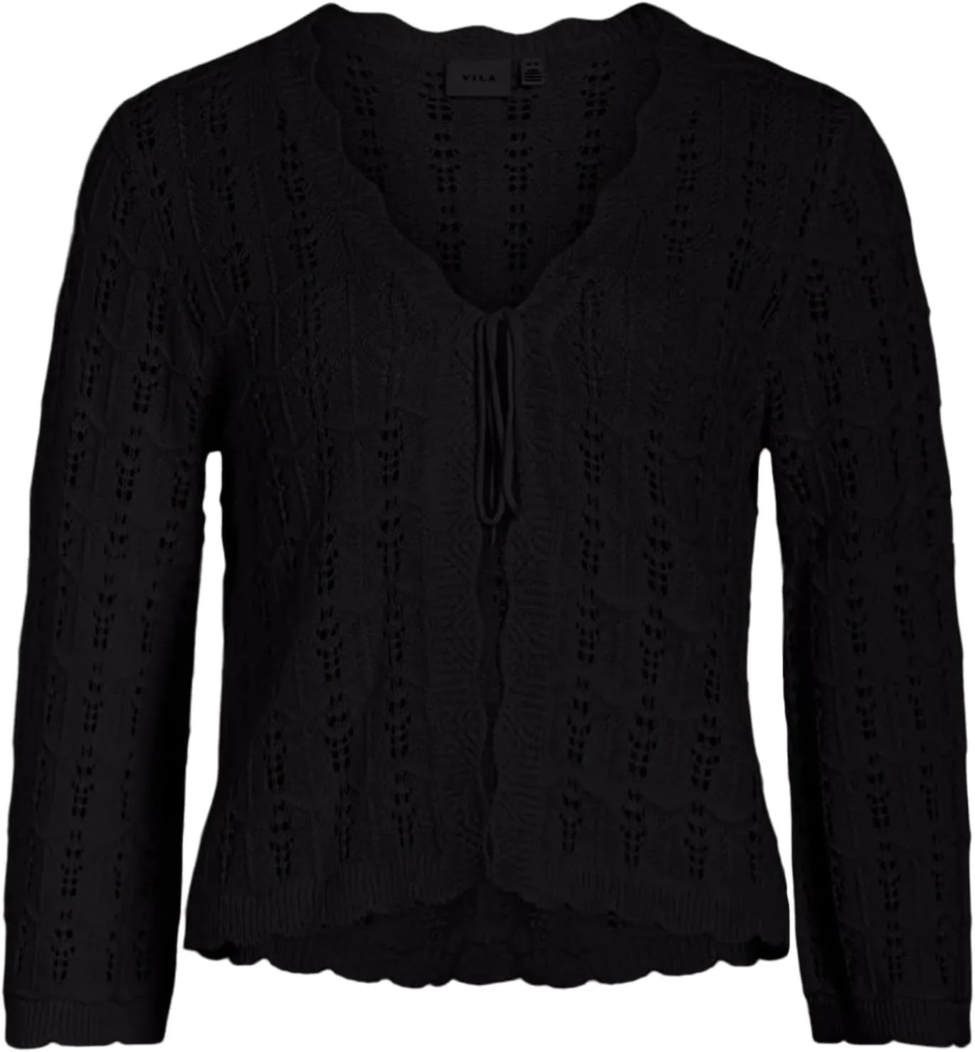 Women's Bolero Shrug 3/4 Sleeve Cropped Cardigan Tie Front Shrug Sweaters Casual Jacket for Dresses