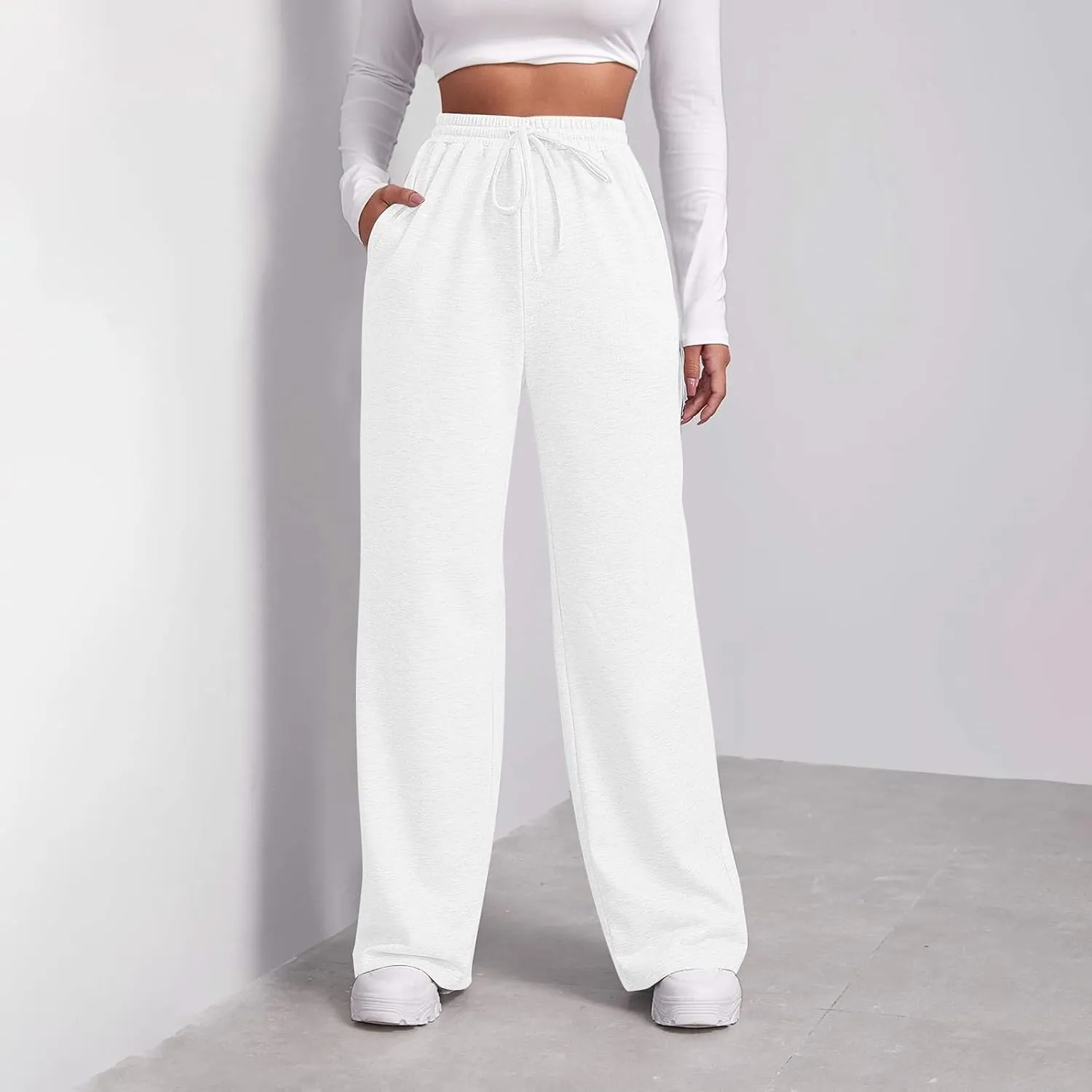 Womens Sweatpants Fashion Comfy Bottoms Sports Ski Cute Joggers Casual Comfort Drawstring Pants Trousers