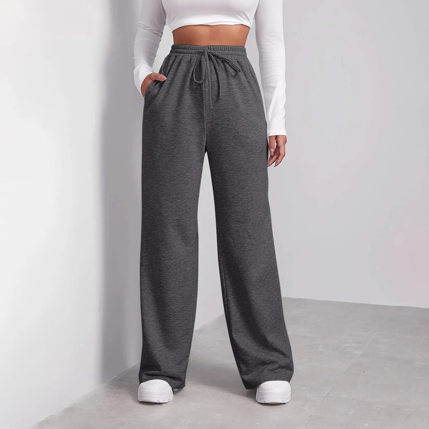 Womens Sweatpants Fashion Comfy Bottoms Sports Ski Cute Joggers Casual Comfort Drawstring Pants Trousers