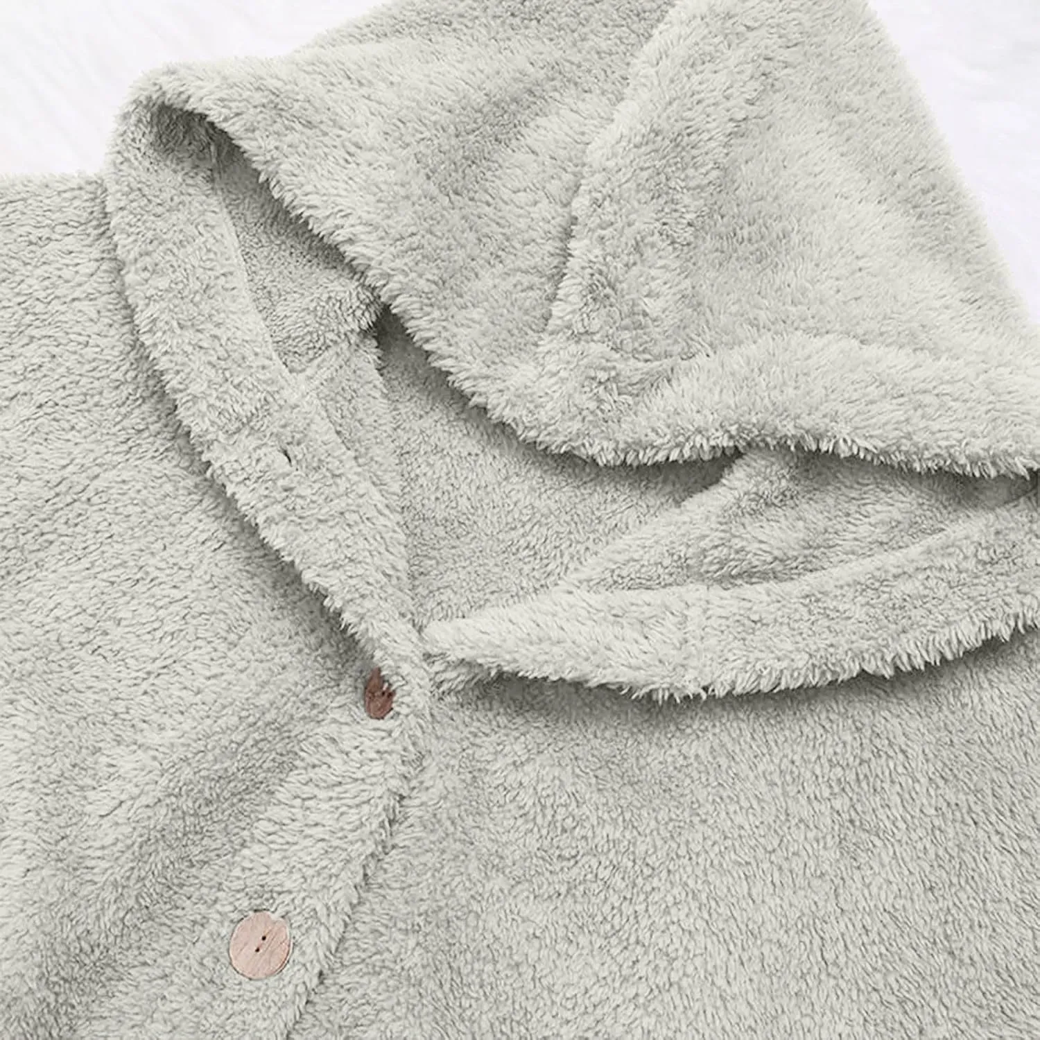 Women's Winter Coat Sherpa Lined Zip Hoodie Long Sweatshirt Warm Fleece Lining Heavyweight Hooded Jacket 2024 Trendy