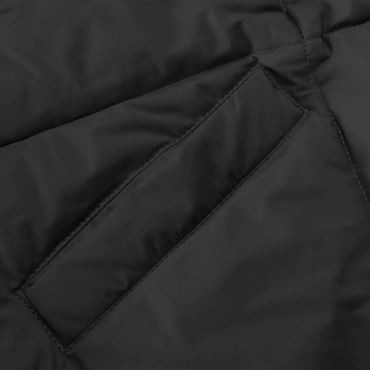 Womens Winter Puffer Jacket Warm Padded Wadded Jackets Zip Up Down Coats Quilted Puffy Outerwear Clothing