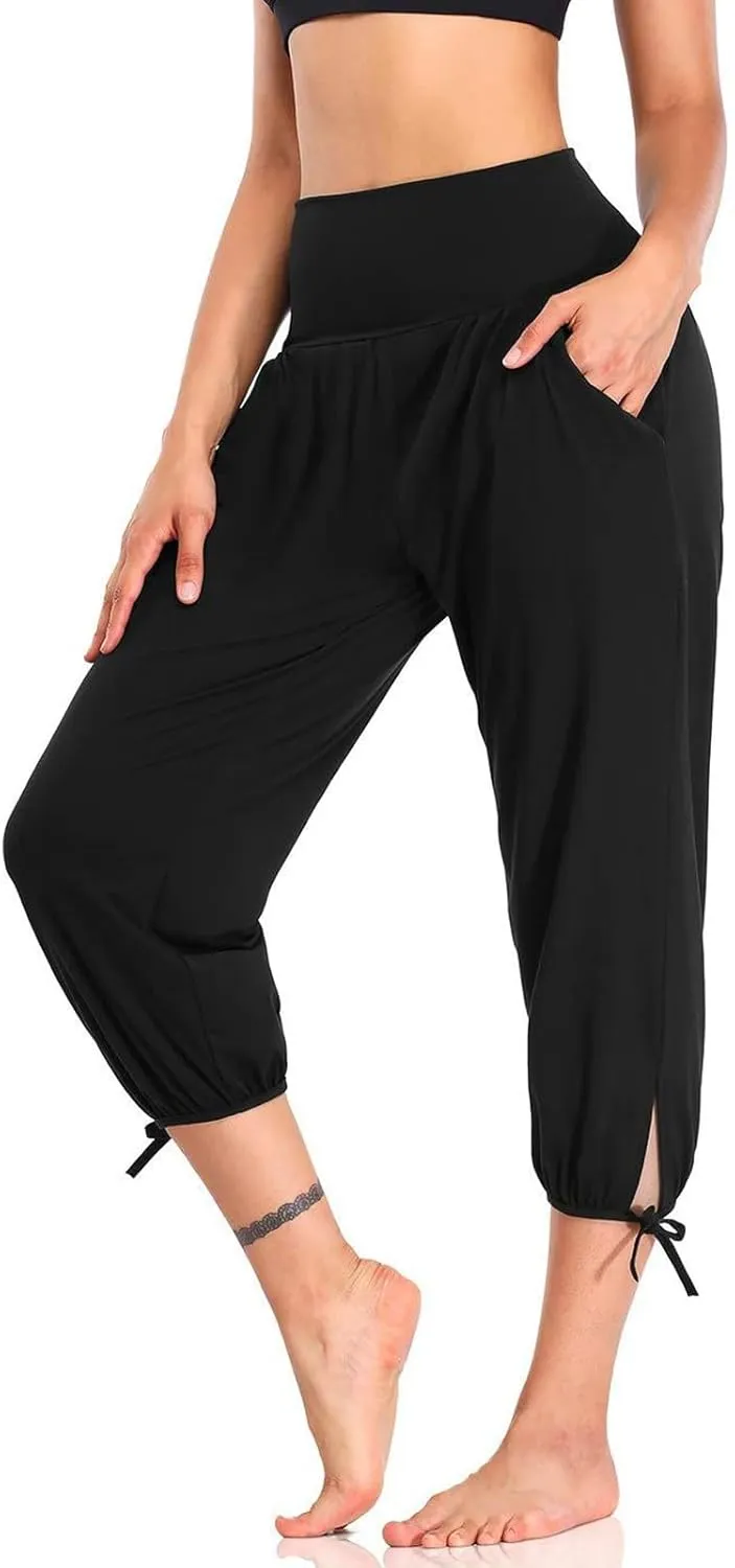 Womens Work Pants Thin Yoga Pants Square Dance Pants Body Movement Fitness Pants for Women Snowflake Leggings for