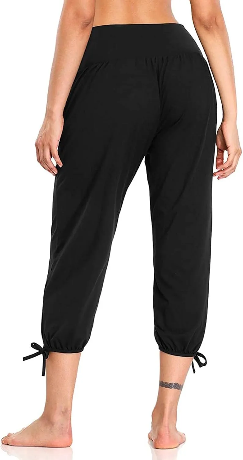 Womens Work Pants Thin Yoga Pants Square Dance Pants Body Movement Fitness Pants for Women Snowflake Leggings for