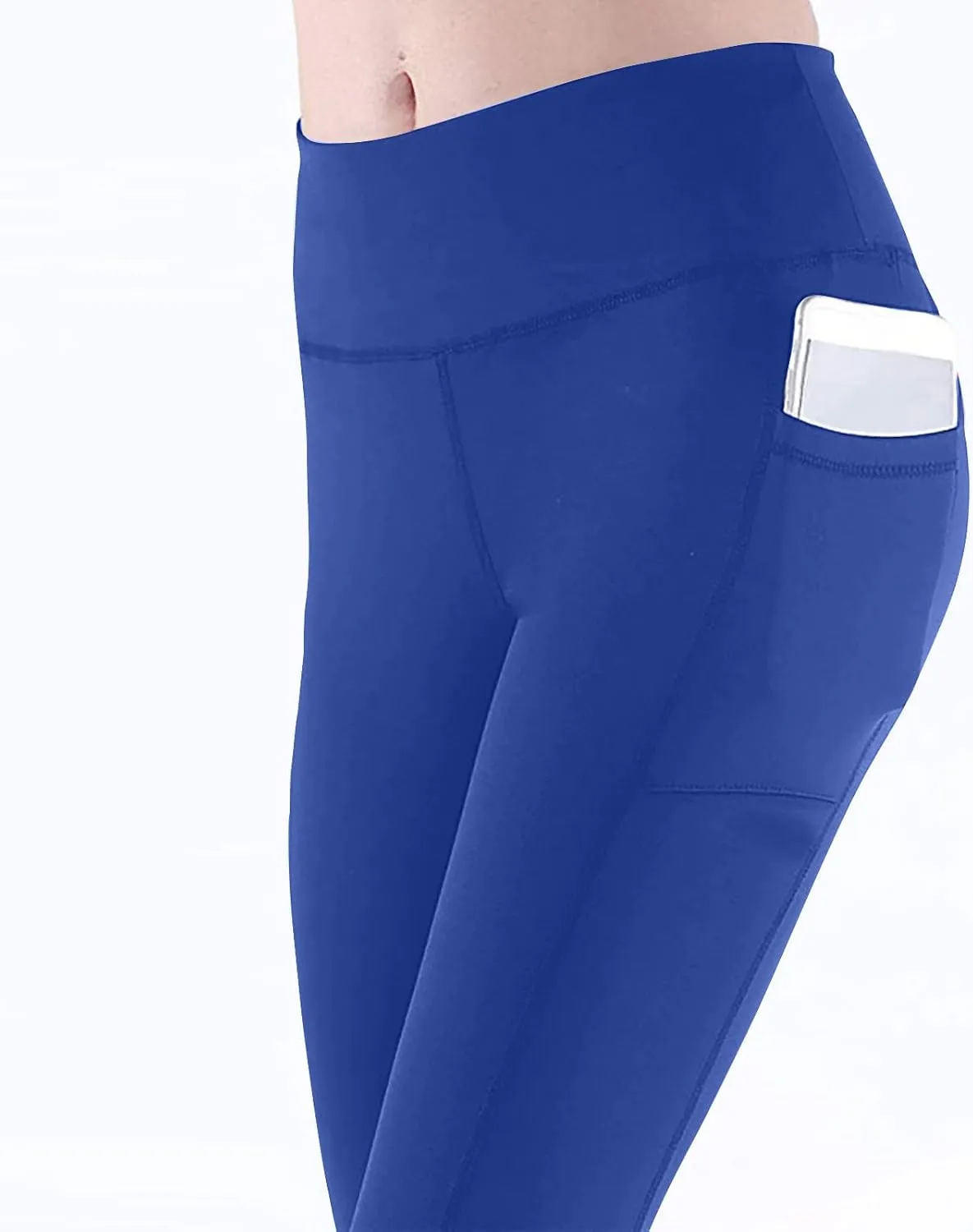 Workout Leggings for Women Tummy Control Leggings High Waist Yoga Pants with Pockets Running Yoga Leggings Pants