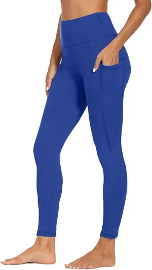 Workout Leggings for Women Tummy Control Leggings High Waist Yoga Pants with Pockets Running Yoga Leggings Pants