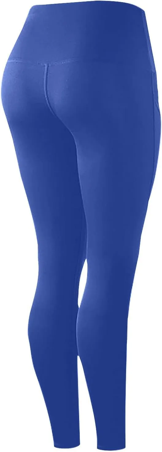 Workout Leggings for Women Tummy Control Leggings High Waist Yoga Pants with Pockets Running Yoga Leggings Pants