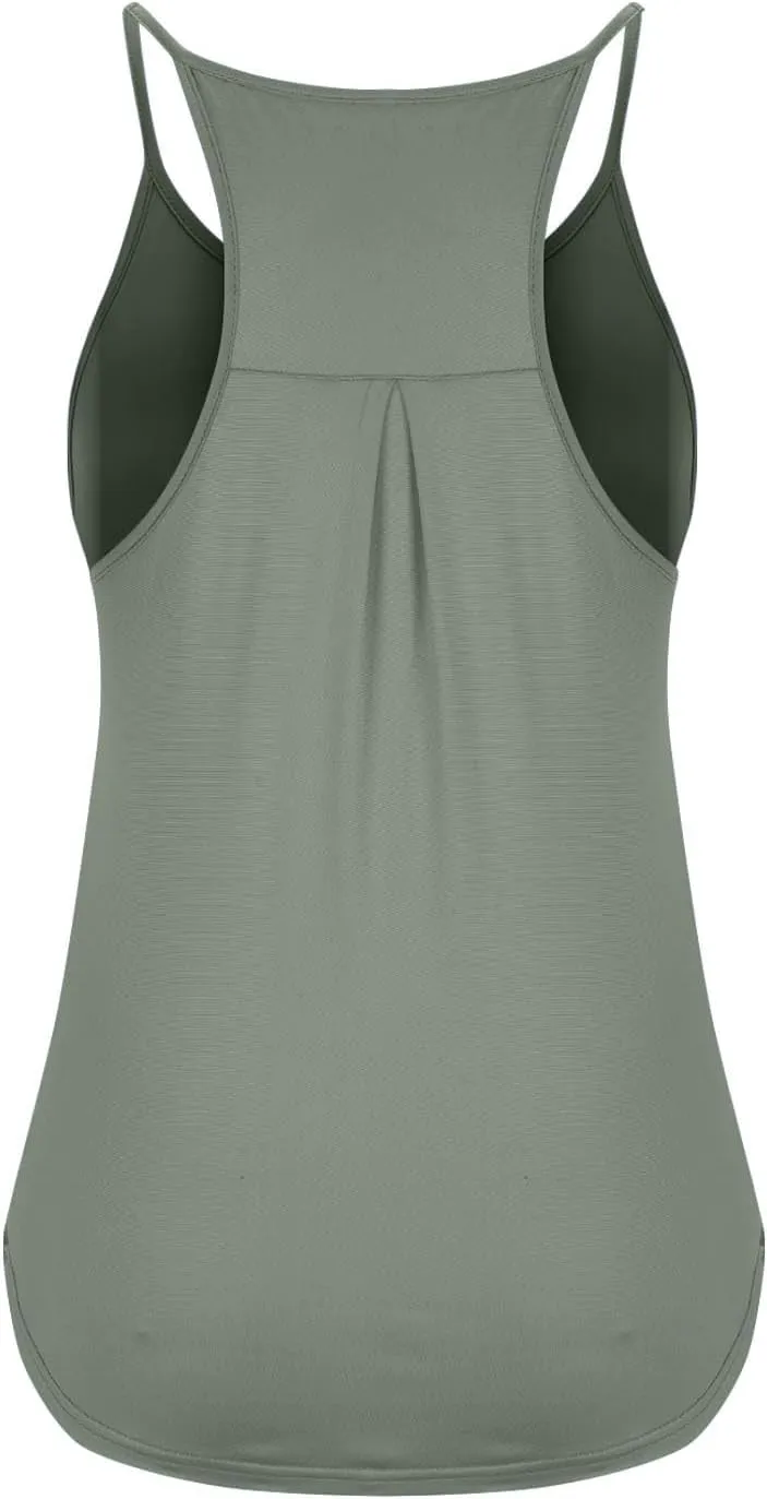 Workout Racerback Tank Tops for Women Sleeveless Athletic Tops Flowy Soft Loose Fit Gym Quick Dry Running Shirts