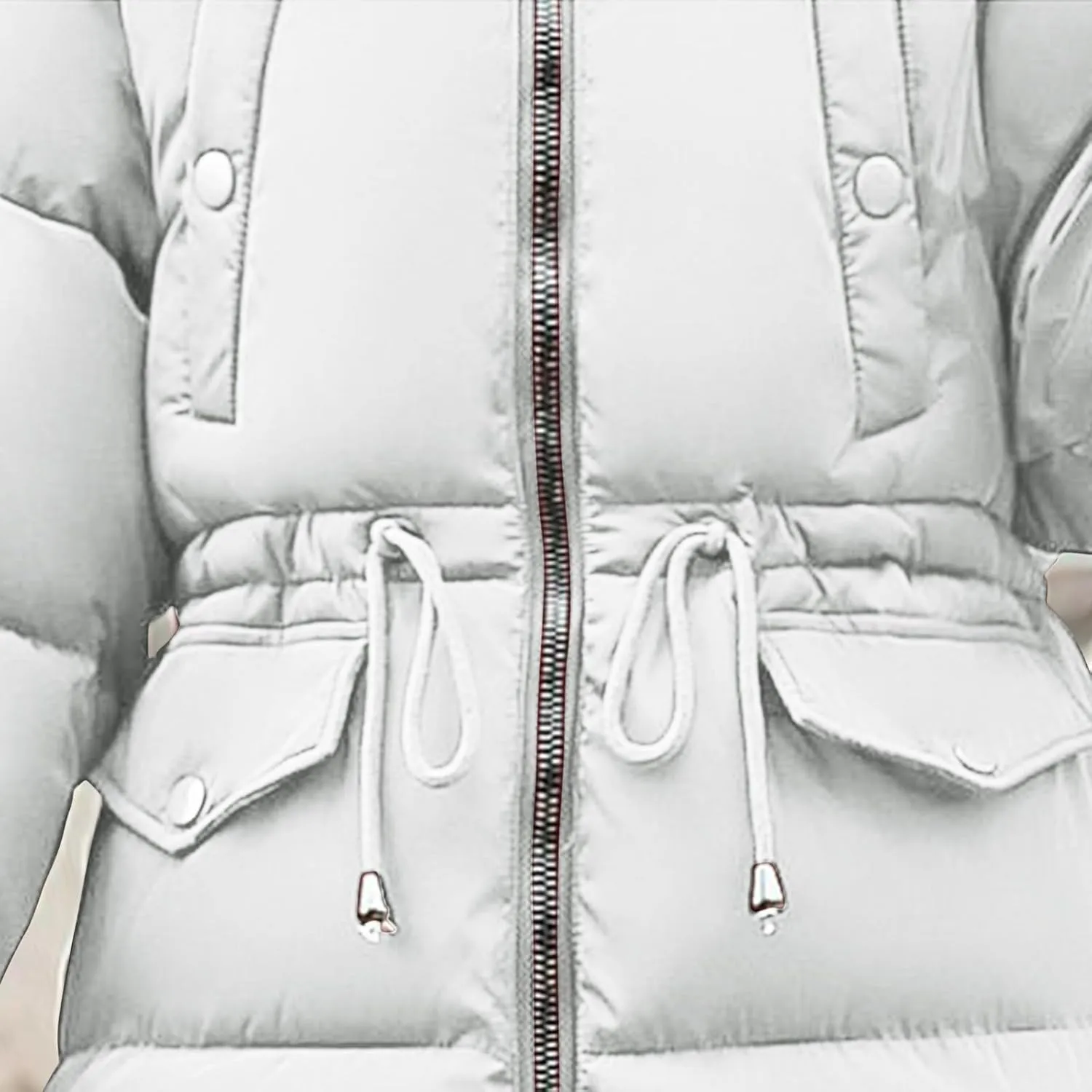 yardsong Winter Coats for Women Long Down Overcoats Thicken Warm Parka Casual Quilted Puffer Jackets with Faux Fur Hood
